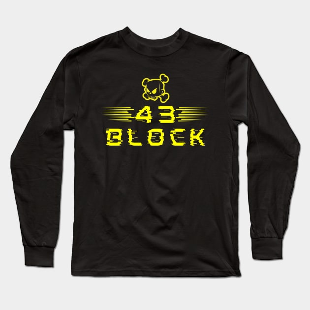 Ken Block Yellow Long Sleeve T-Shirt by FTF DESIGNS